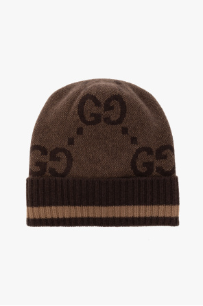 GUCCI X SEGA Wool Crystal Guccy Beanie Hat M Black 445363
